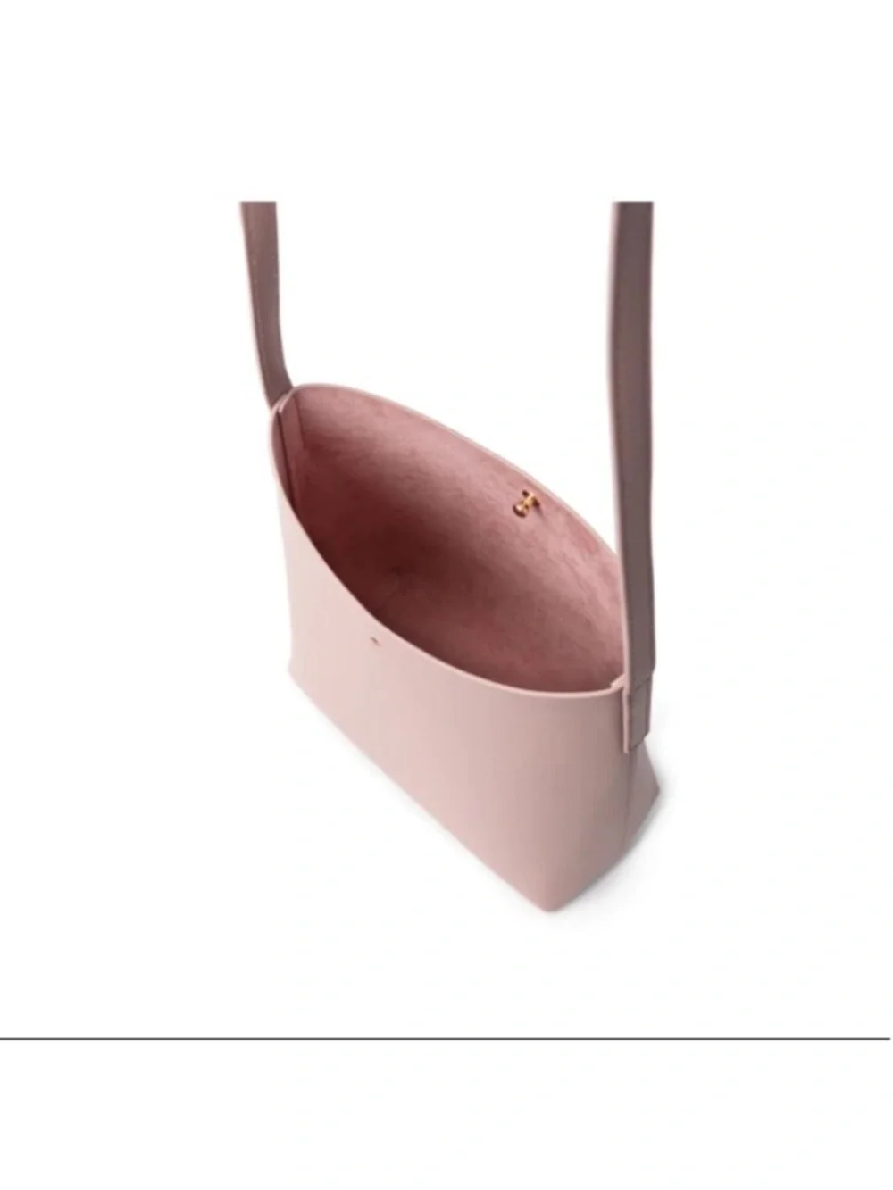 Anthropologie Samara Vegan Leather Pink Crossbody bag